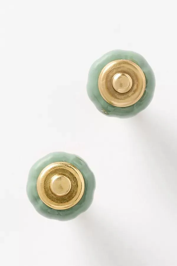 Eloise Brass Knob, Set of 2