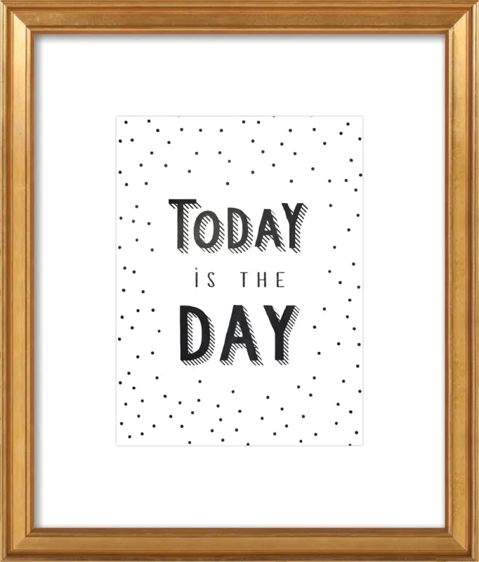 Today is the day by Lonneke de Roos - Kind of Style for Artfully Walls