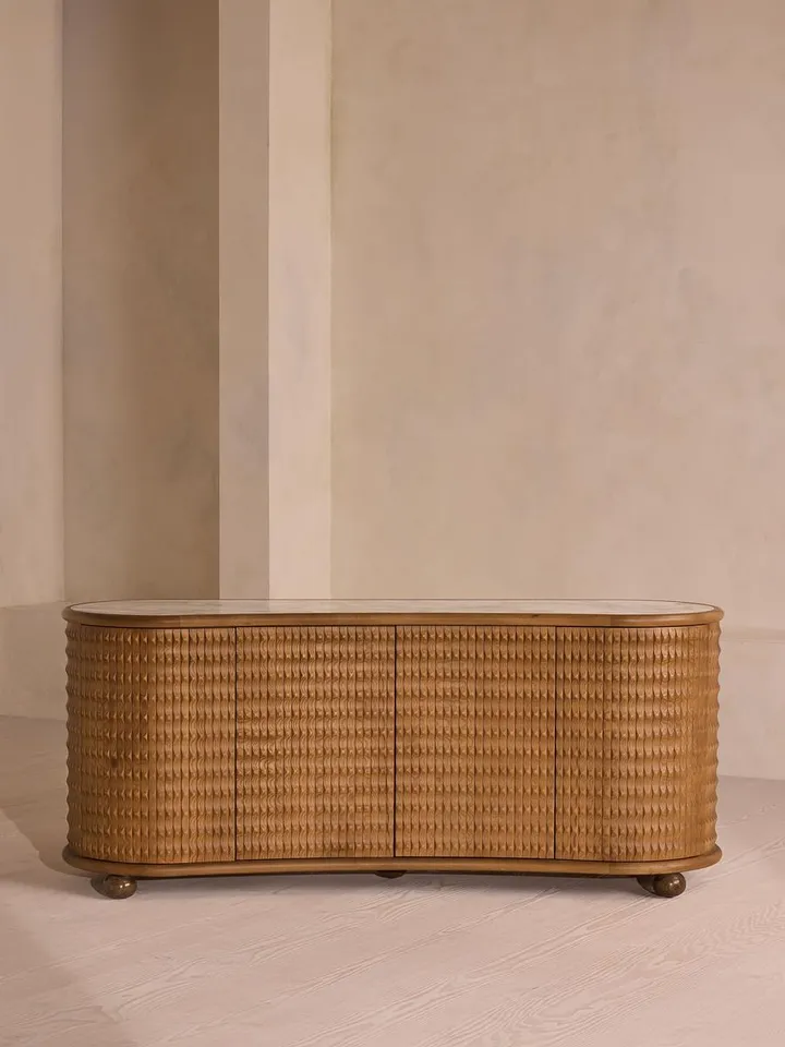 Armando Sideboard, Calcutta Aura Marble