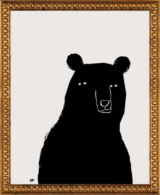 Benson the Bear by Rob Blackard for Artfully Walls