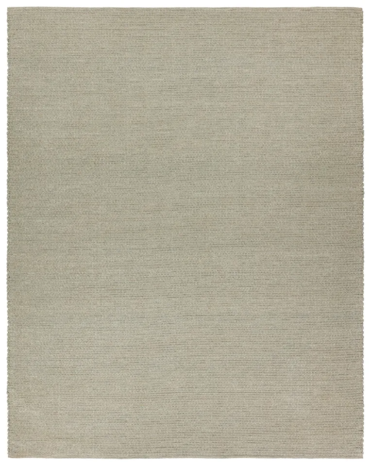 Envelop Handmade Solid Taupe/Gray Area Rug (4'X6')