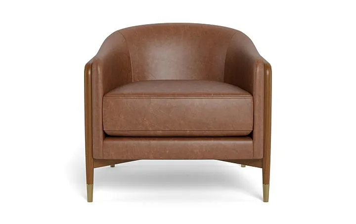 Blake Leather Accent Chair