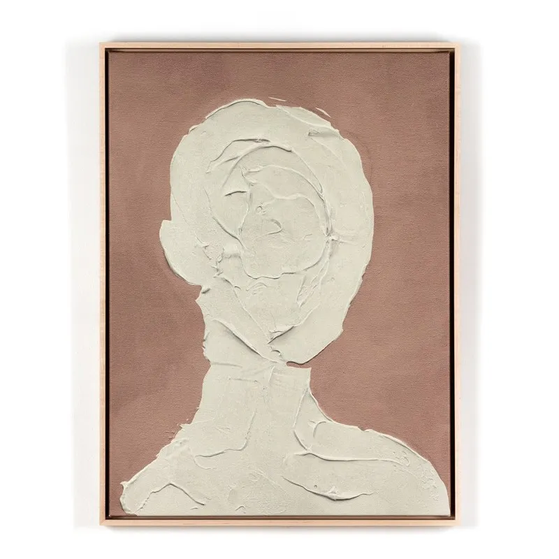 Portrait 4 by Coup D'esprit - Natural Maple Floater