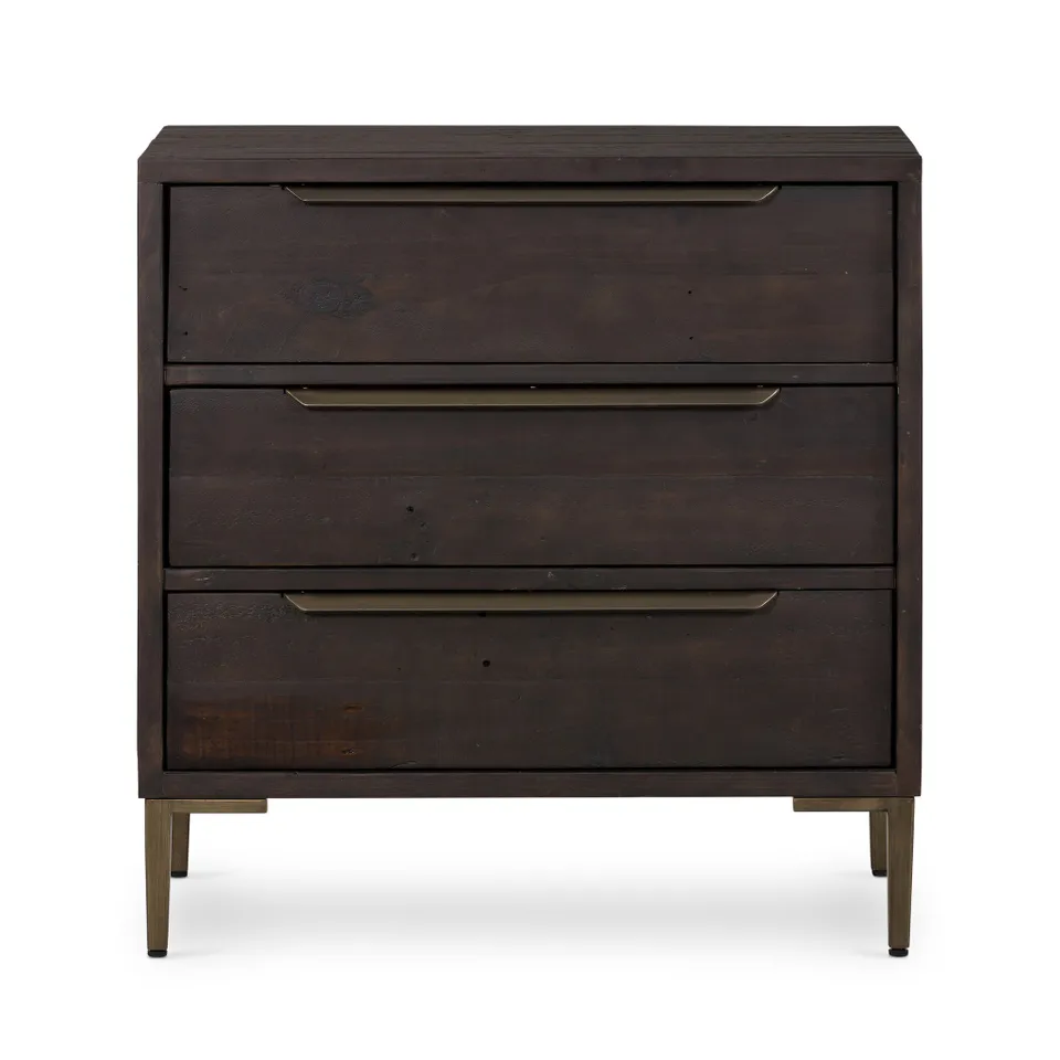 Wyeth 3 Drawer Dresser - Dark Carbon
