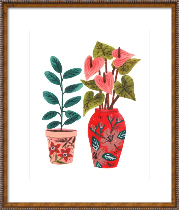 Planter by Ploypisut for Artfully Walls