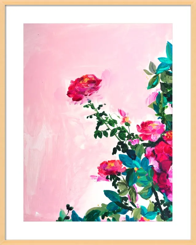 Rose Garden I by Christine Lindstrom for Artfully Walls