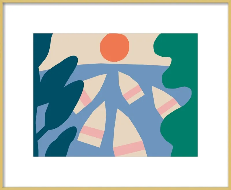 Tripoli Horizon by Anna Kovecses for Artfully Walls