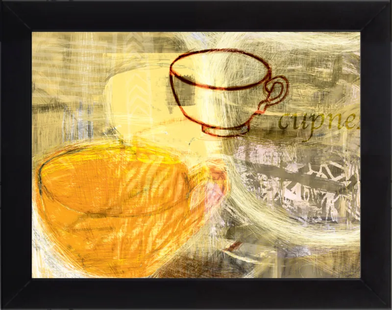 Still Life with Cups by Carmel Kushnir for Artfully Walls