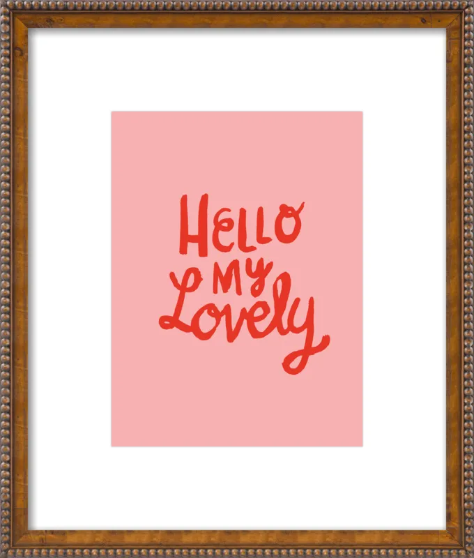 Hello My Lovely by Paula Mills for Artfully Walls