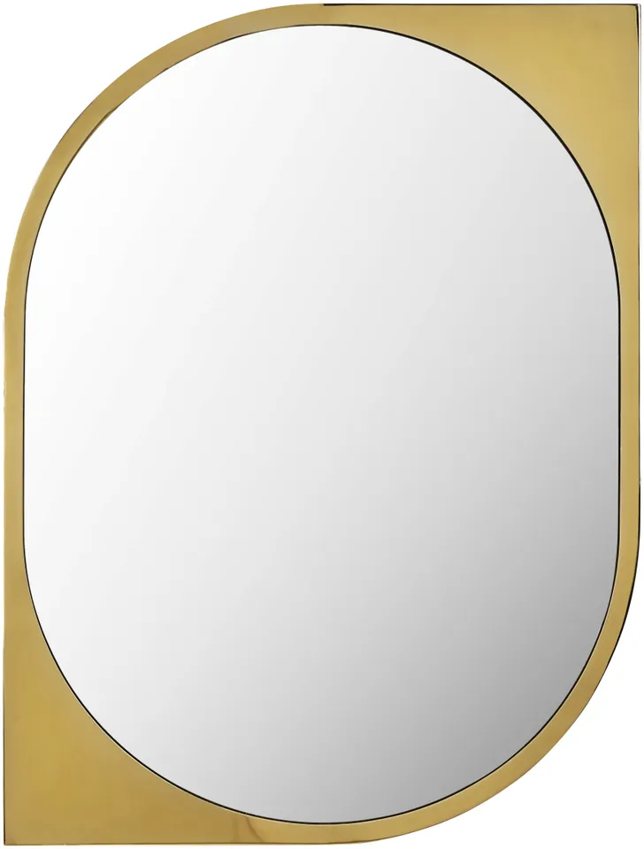 Kangra Gold 40"H x 30"W x 1"D Accent Mirror