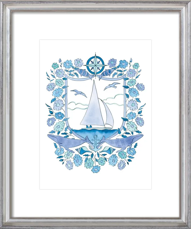 Setting Sail by Rachel Rogers for Artfully Walls