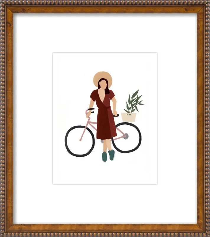 Biking Beauty by Taylor Ann for Artfully Walls