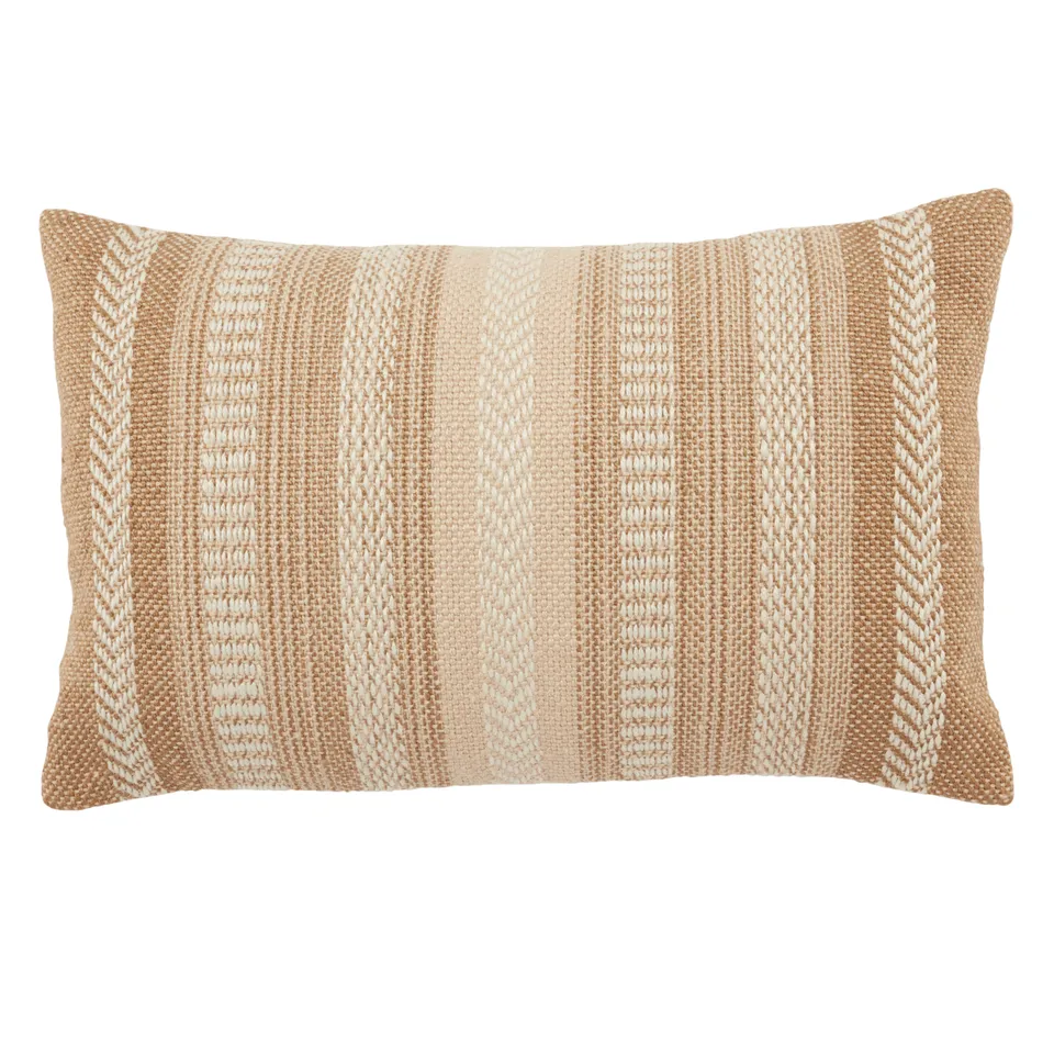 Design (US) Beige Ivory 13"X21" Pillow