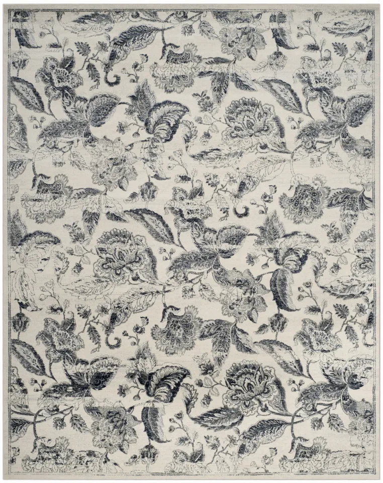 Arlo Home Woven Area Rug, CNG622C, Cream/Light Grey,  9' X 12'