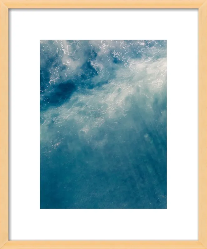 Electric Ocean by Ryan Szot for Artfully Walls