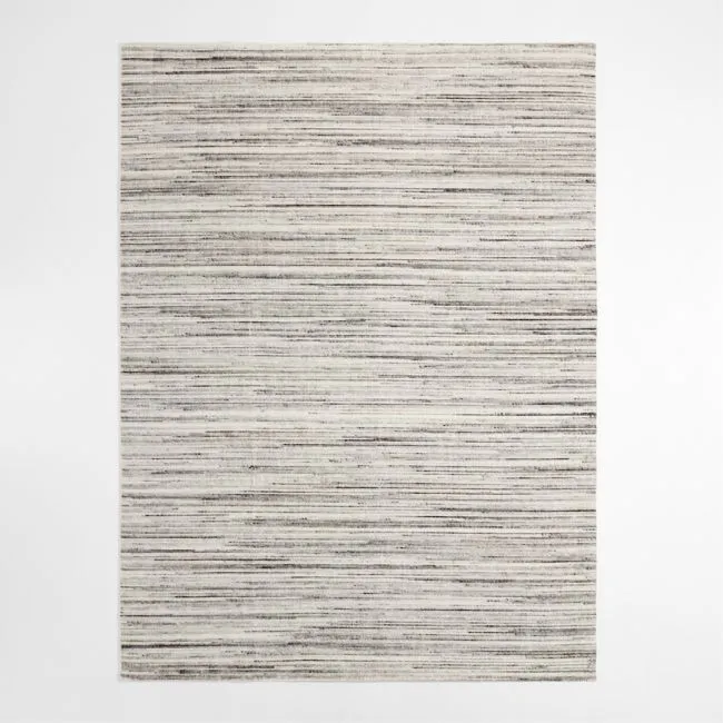 Antwerp Performance Handwoven Light Grey Area Rug 9'x12'