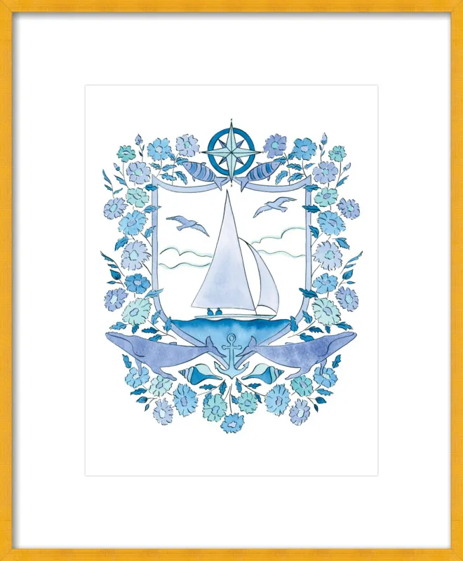 Setting Sail by Rachel Rogers for Artfully Walls