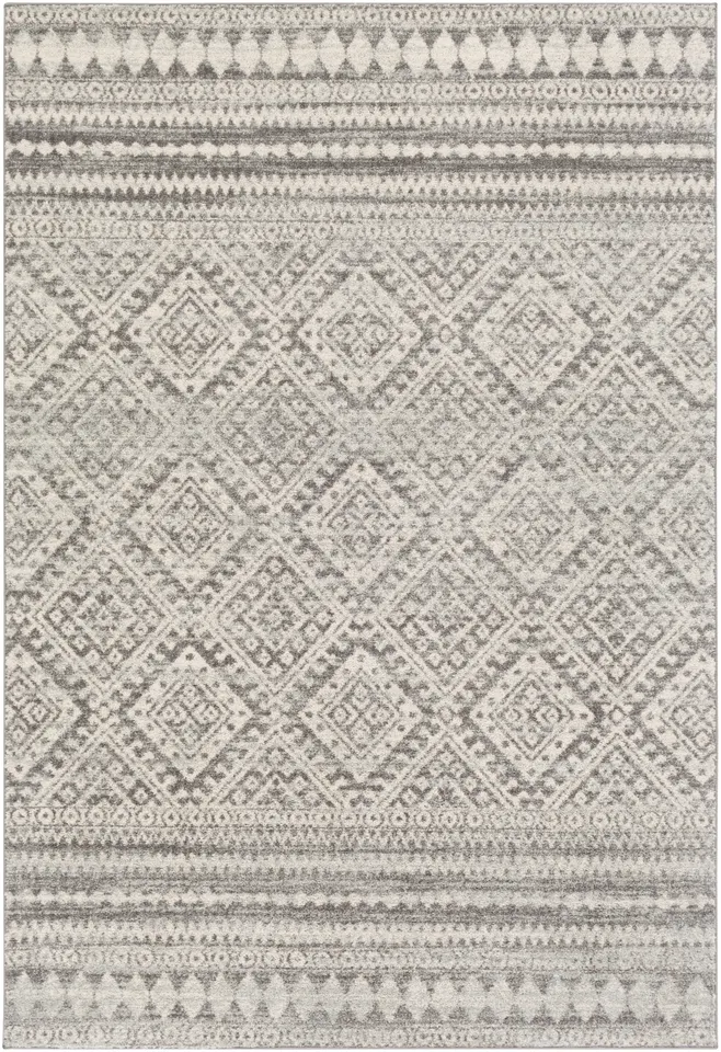 Elaziz Beige Indoor 2' x 2'11" Machine Woven Rug