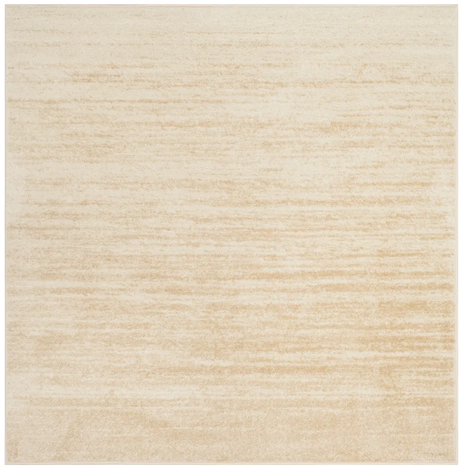 Arlo Home Woven Area Rug, ADR113W, Champagne/Cream,  6' X 6' Square