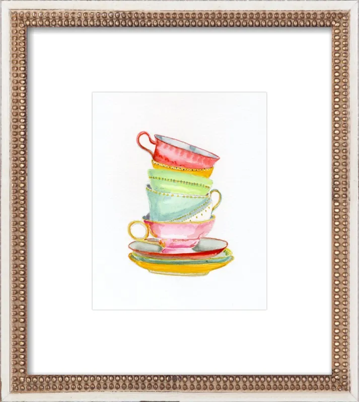 Teacups by Miri Eshet for Artfully Walls