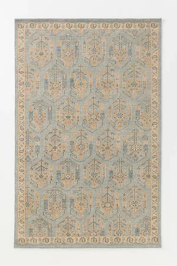 Cara Paisley Hand-Knotted Wool Persian-Inspired Rug