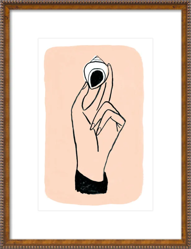 My Hand is My Face by Michael Doyle - Apartment On Belmont for Artfully Walls
