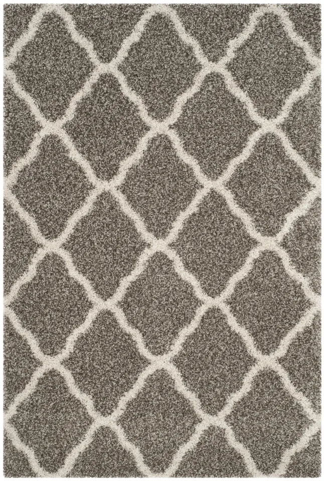 Arlo Home Woven Area Rug, SGH283B, Grey/Ivory,  6' X 9'