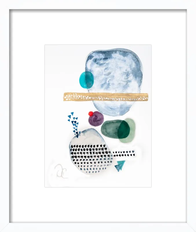 Under the sea by Victoria Gonzalez for Artfully Walls