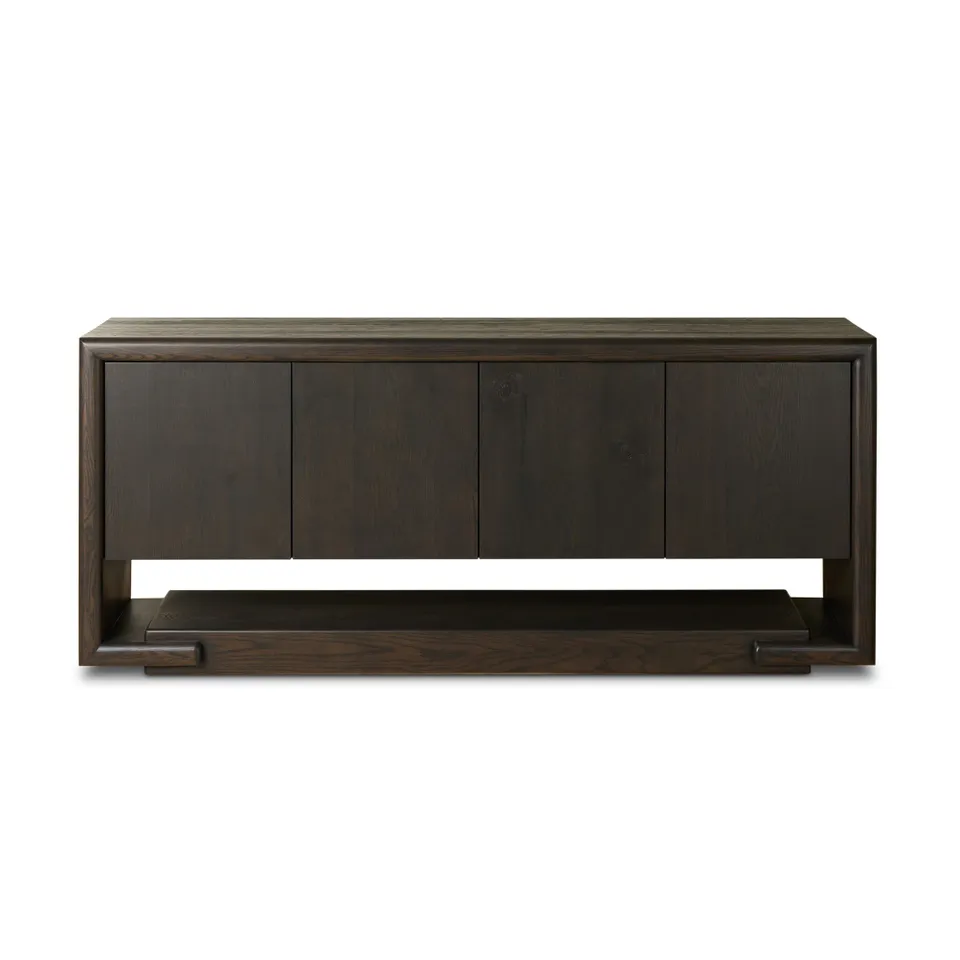 Zaki Sideboard - Smoked Black Veneer