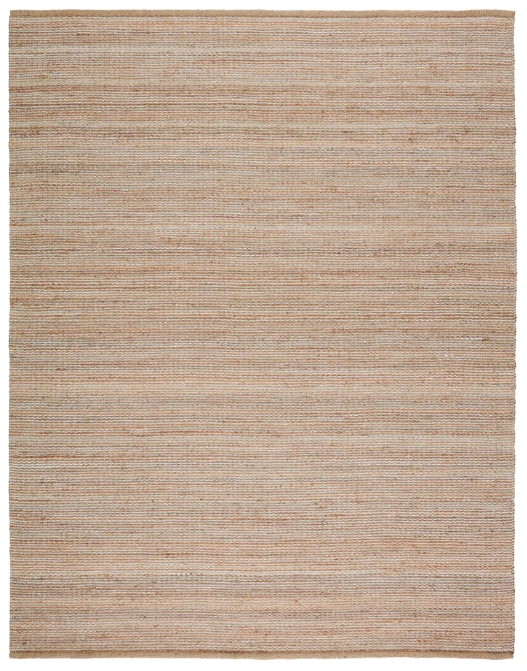 Kate Lester + Rosier Handmade Solid Beige/ Ivory Area Rug (8'X10')