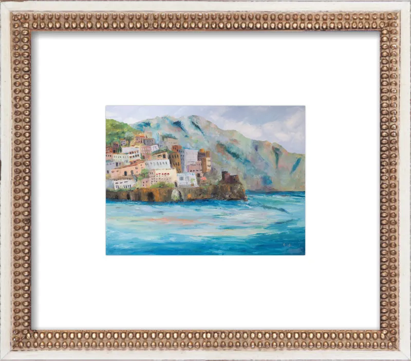 Amalfi Coast by Renee A Ortiz for Artfully Walls