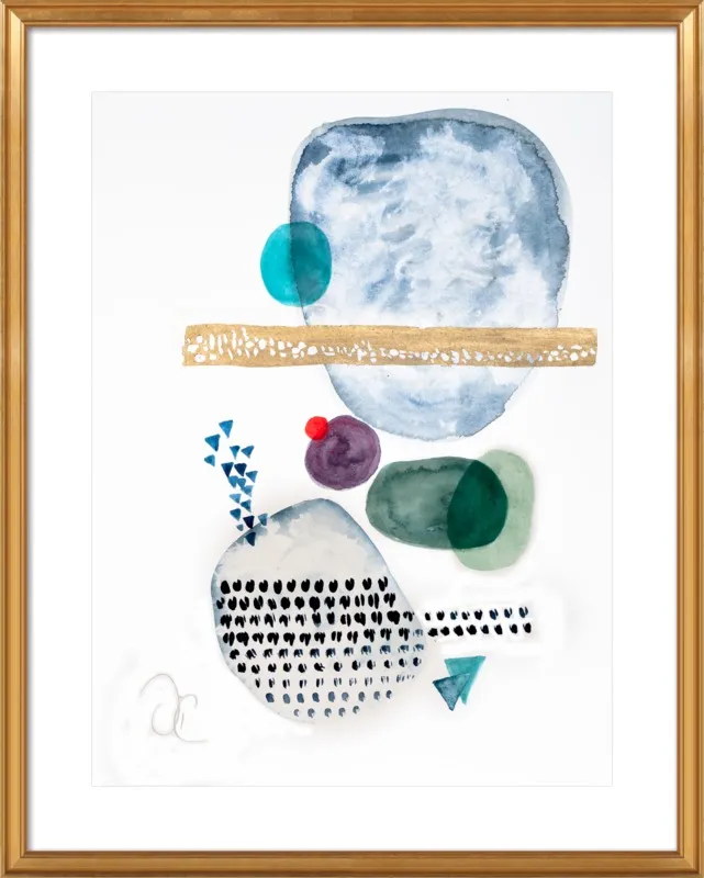 Under the sea by Victoria Gonzalez for Artfully Walls