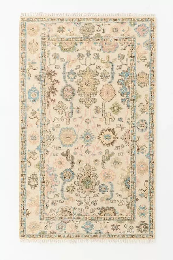 Naomi Hand-Knotted Wool Persian-Inspired Rug