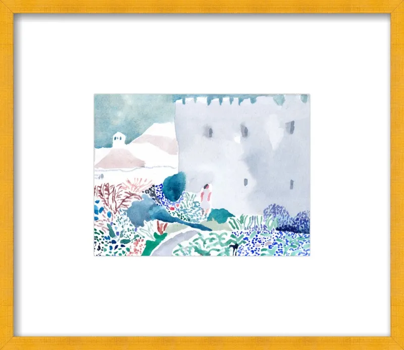 Castle Flowers by Charlotte Ager for Artfully Walls