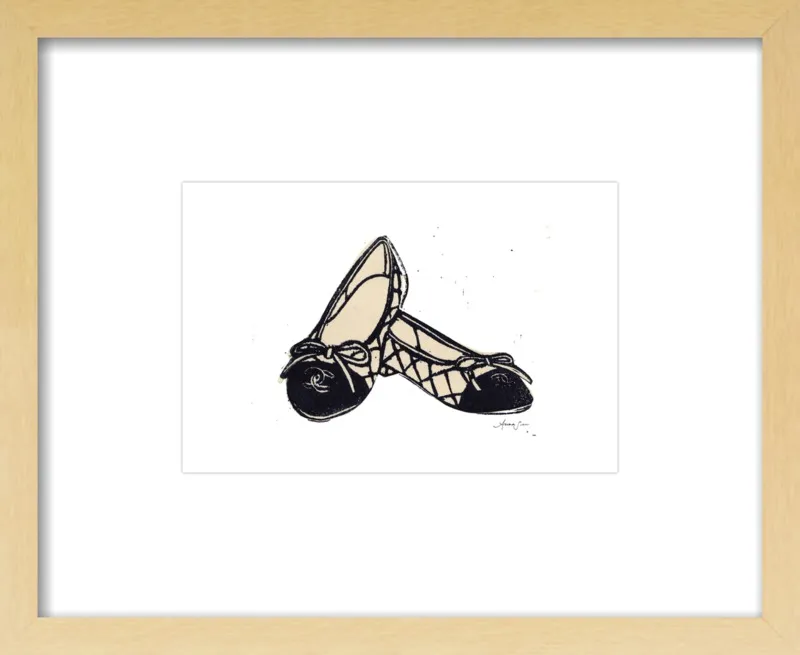 Chanel Ballet Flats by Anna See for Artfully Walls