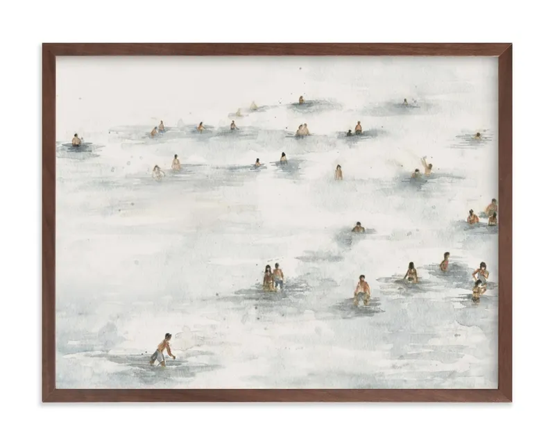 on The Beach Limited Edition Fine Art Print