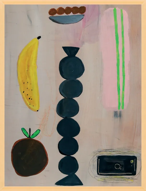 Still life with a phone vibration by Agata Królak for Artfully Walls