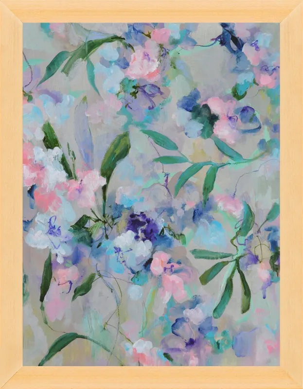 Arrangement in Blue and Lilac by Sonal Nathwani for Artfully Walls
