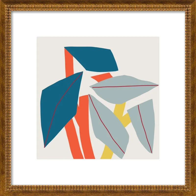 Colourful leaves by Jessica Nielsen for Artfully Walls