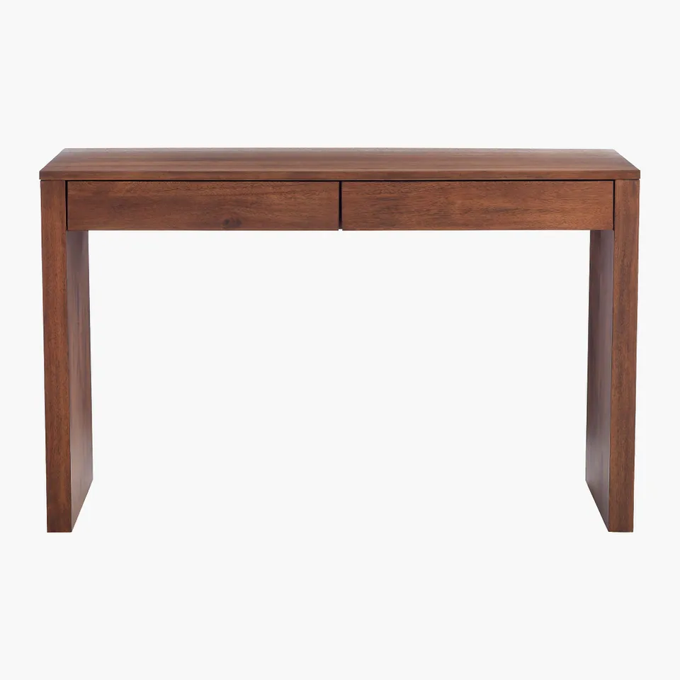 Runway 48" 2-Drawer Acacia Desk