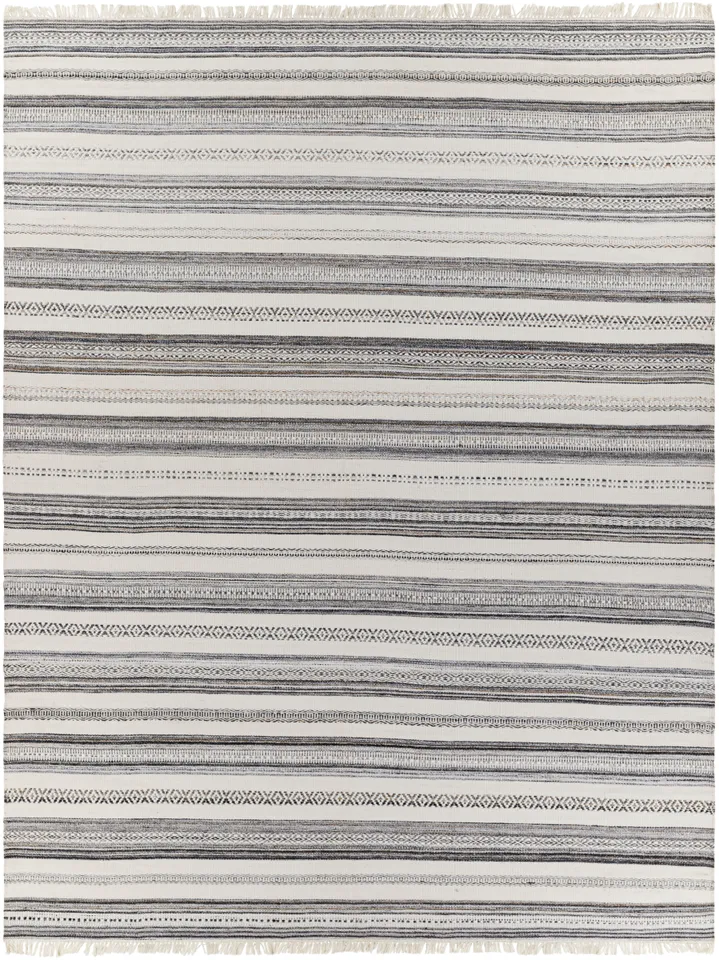 Azalea Gray Indoor 8' x 10' Handmade Rug