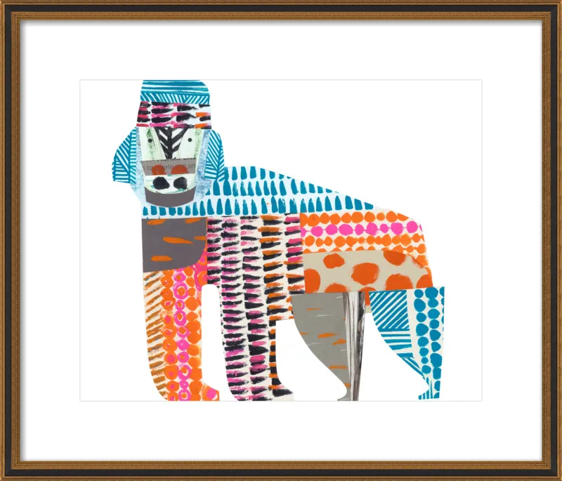 gorilla by Clare Youngs for Artfully Walls