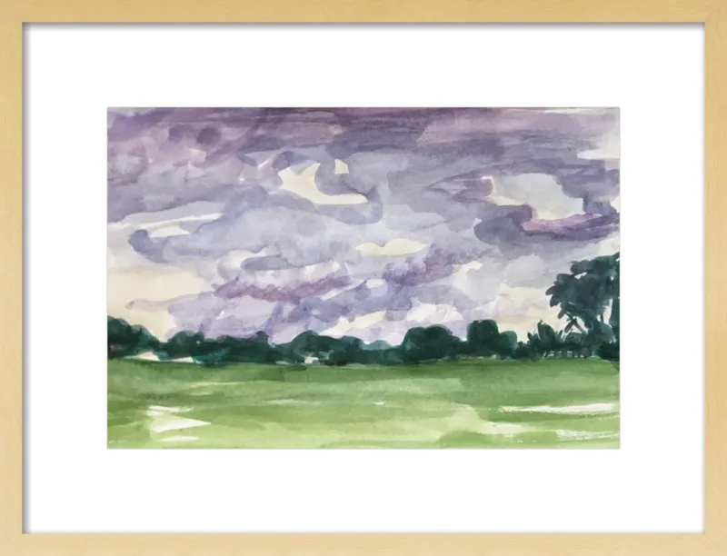 Summer Sky, Late by Megan Williamson for Artfully Walls
