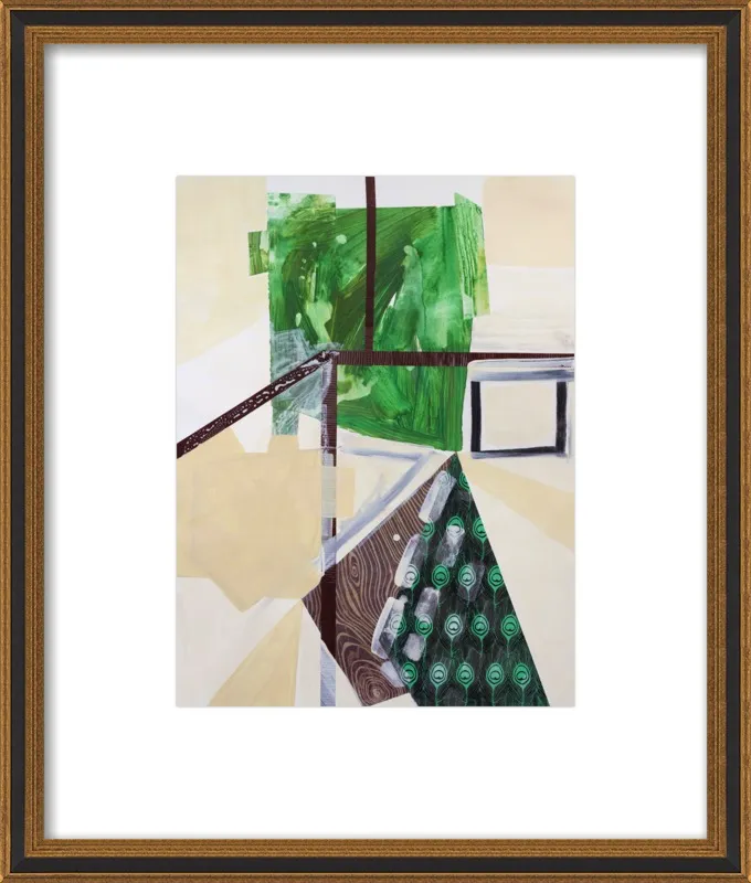 Abstract Study (trail map) by Pamela Staker for Artfully Walls