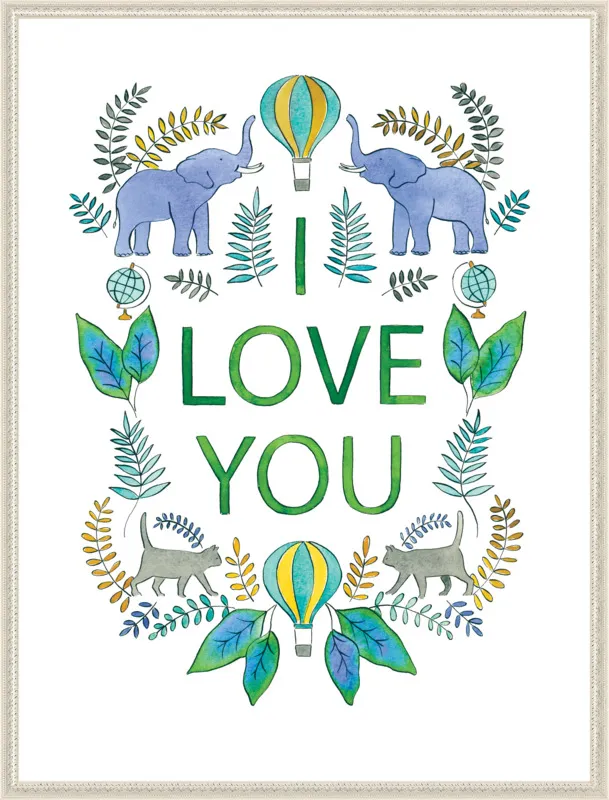I Love You by Rachel Rogers for Artfully Walls