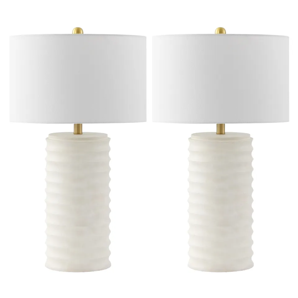 Melina Table Lamp, Set Of 2 - Bone