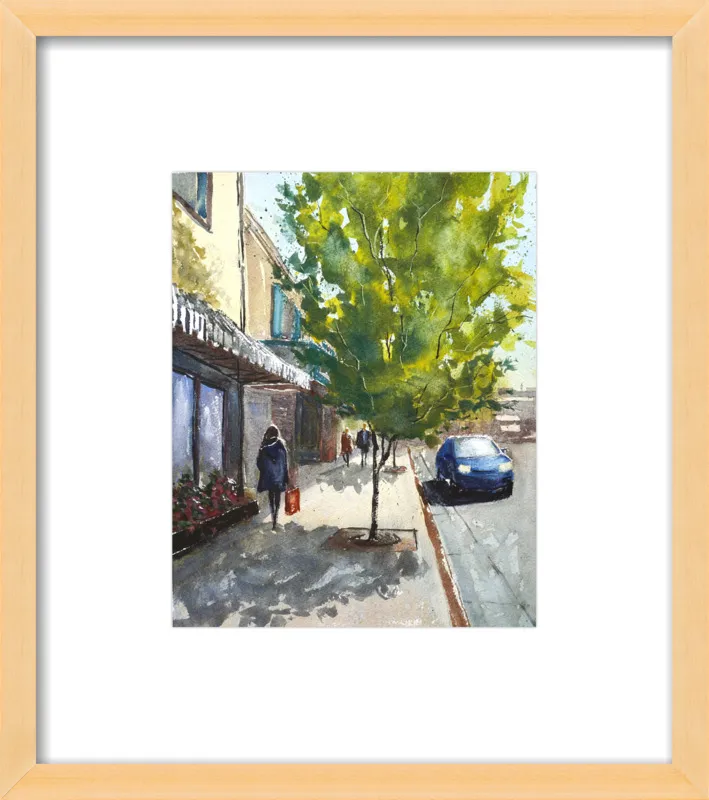 Shops in Laguna by Lauren Dusing for Artfully Walls