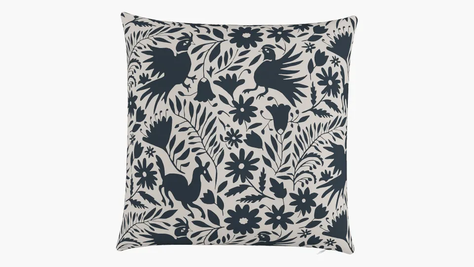 Throw Pillow 22", Ink Frida, 22" x 22"