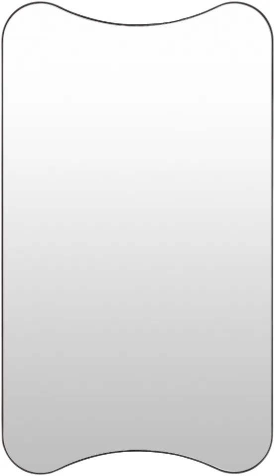 Auburn Black 36"H x 21"W x 1"D Accent Mirror