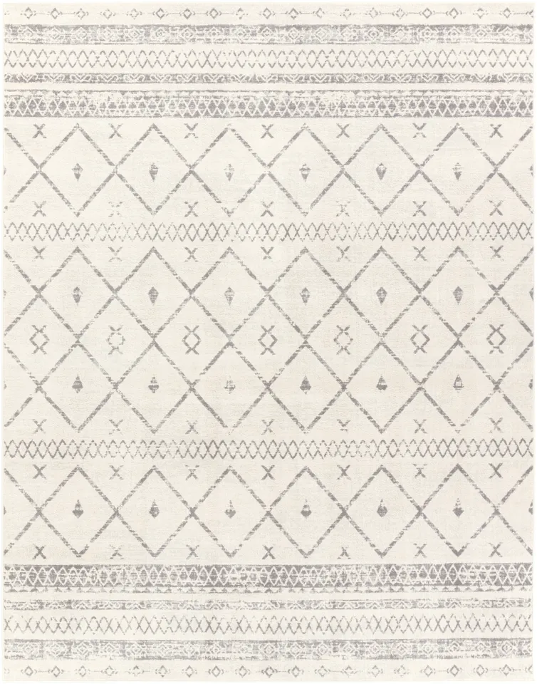 Roma Beige Indoor 8'11" x 12'4" Machine Woven Rug
